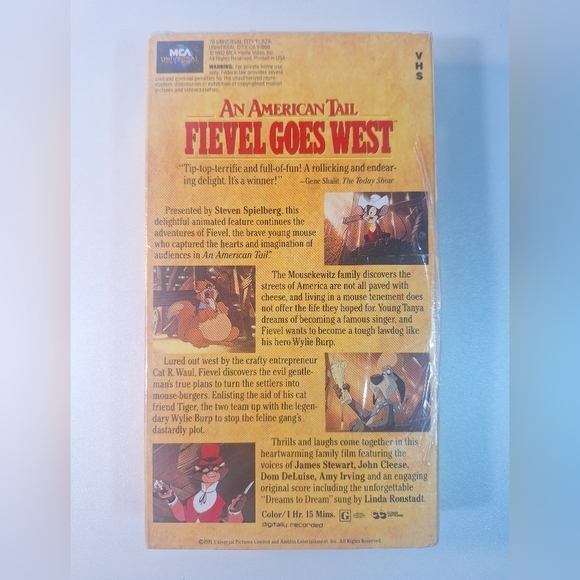 An American Tail Fievel Goes West (New) - Picture 2 of 11